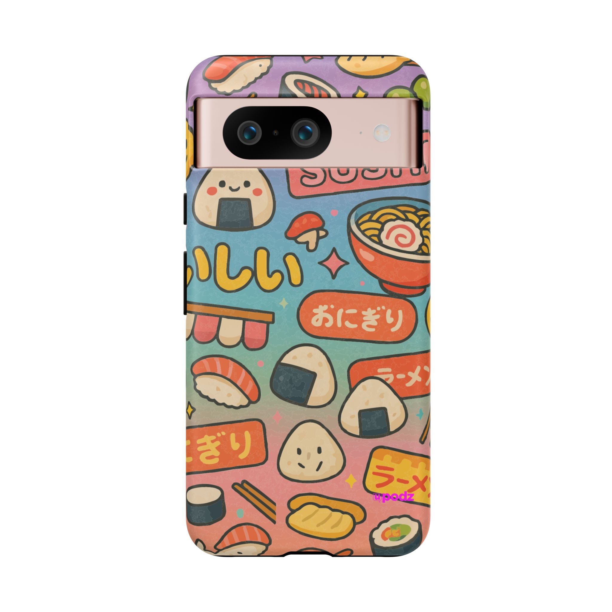 I love Sushi, White Cover Design, Tough Cases, Phone Cover