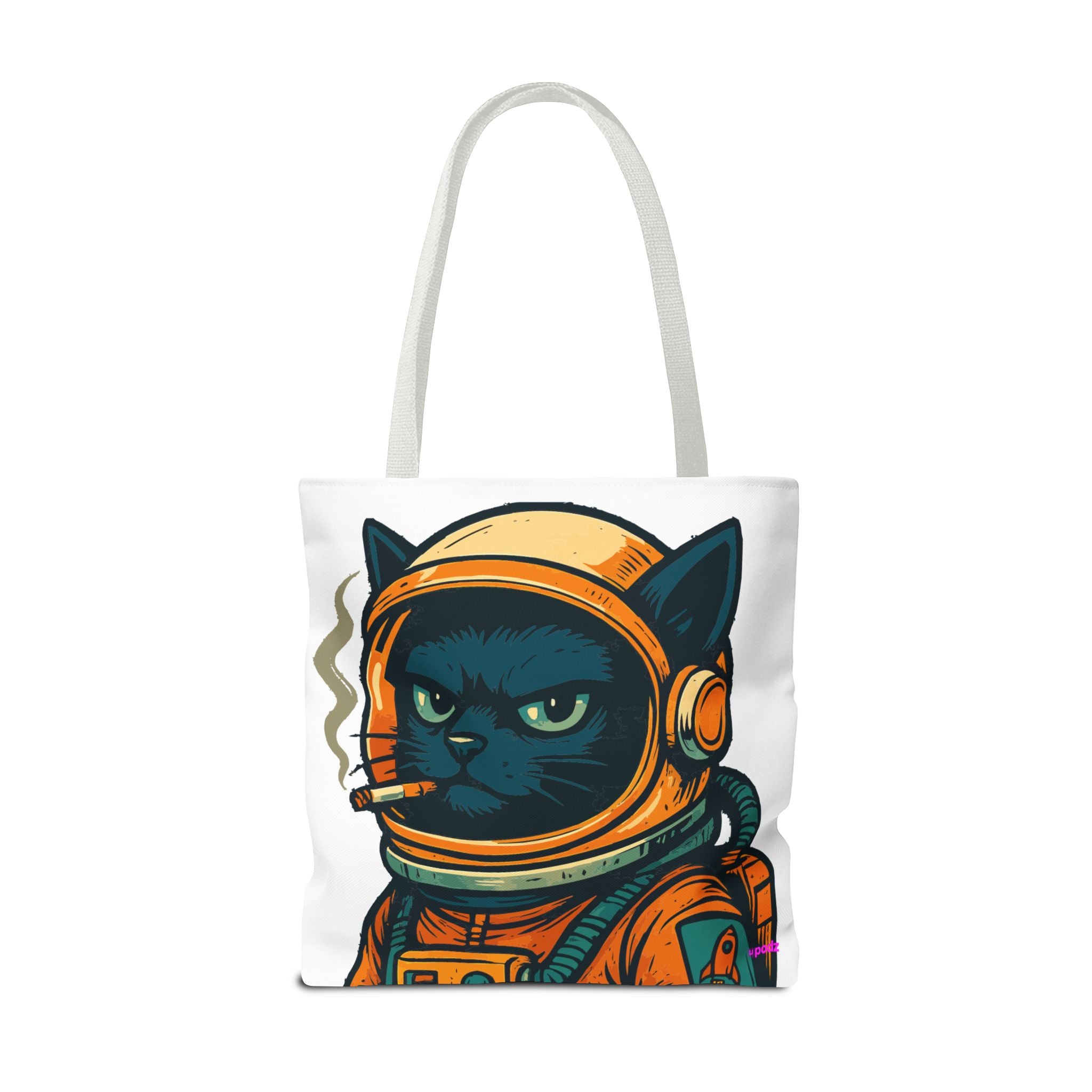 Smokin Cat Tote Bag - Quirky Fun Bag