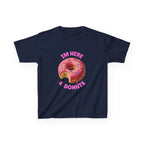 Donuts are life! Kids Tee, Fun Graphic Tee, Kids Cotton T-Shirt