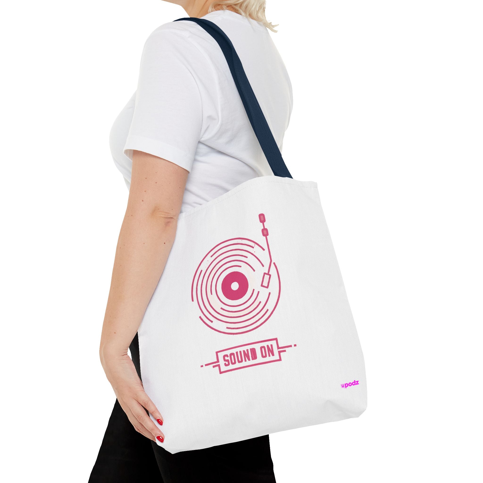 Sound On Tote Bag Design, Fun Bag