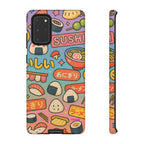 I love Sushi, White Cover Design, Tough Cases, Phone Cover