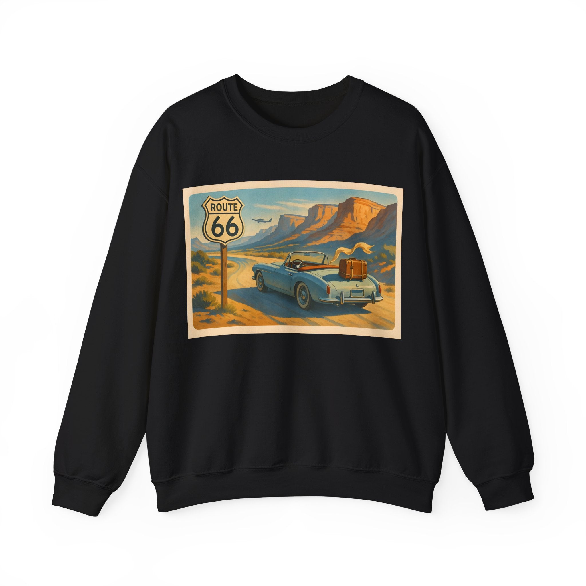 Route 66 Postcard, Sweatshirt