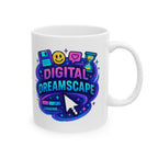 Digital Dreamscape Ceramic Mug |  Personalized Mug