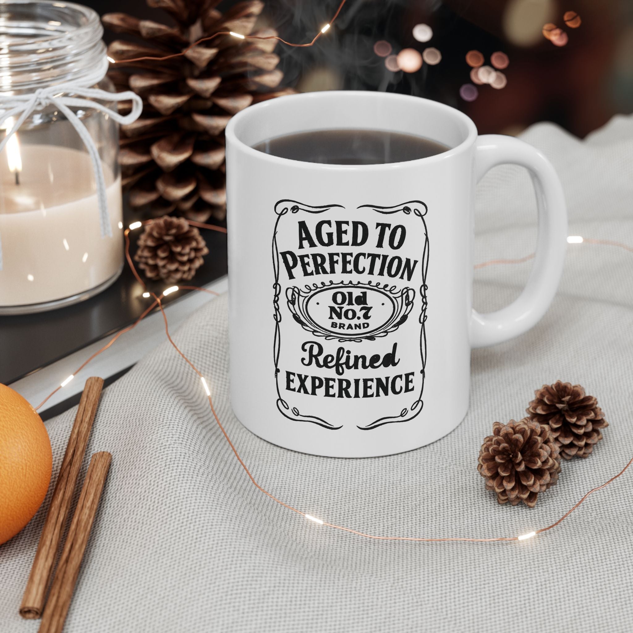 Aged to Perfection Ceramic Mug |  Personalized Mug