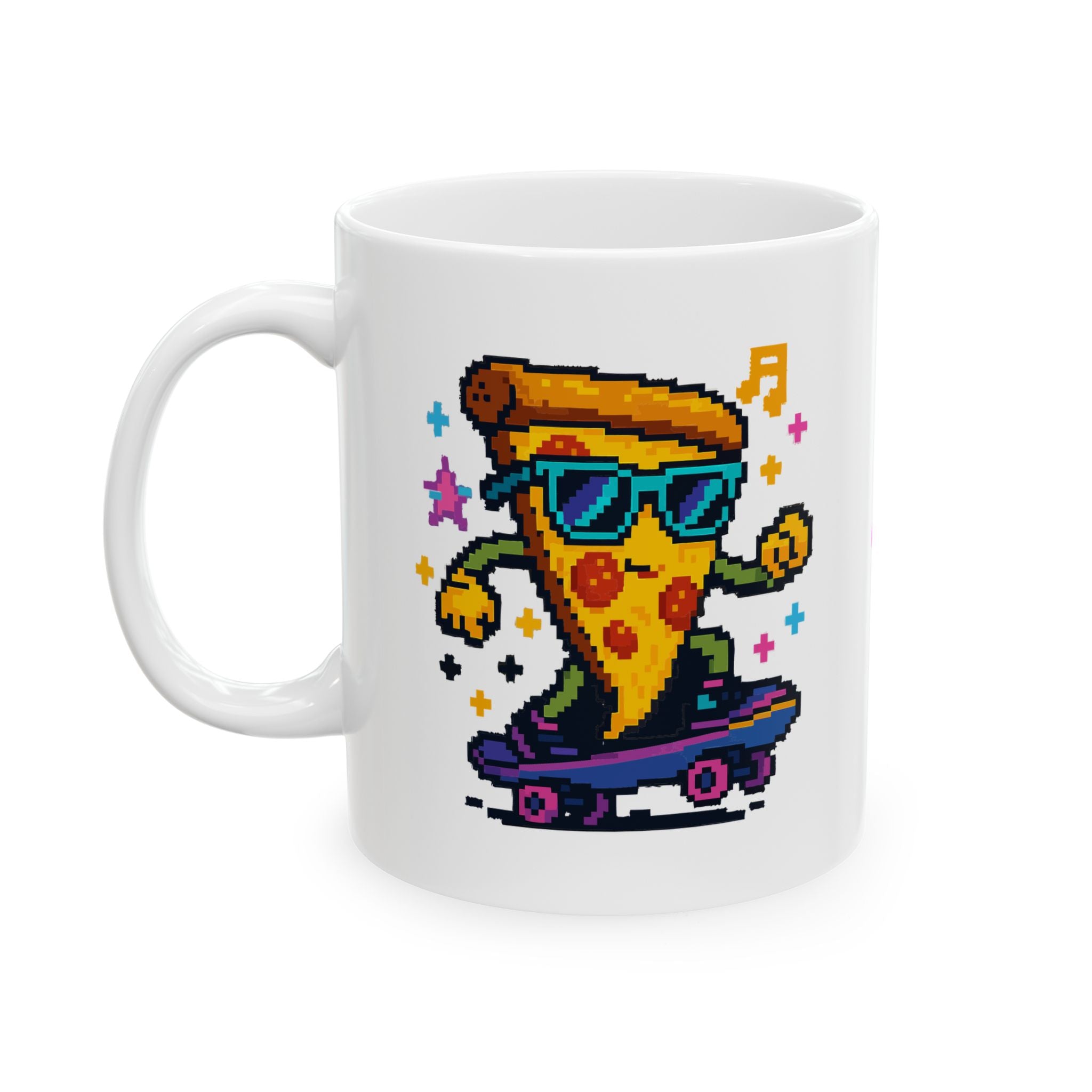 Pizza Skate Ceramic Mug |  Personalized Mug