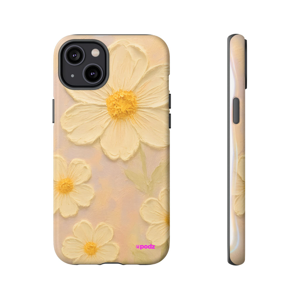 Phone Cases - Colorful Retro Oil Painting Flower