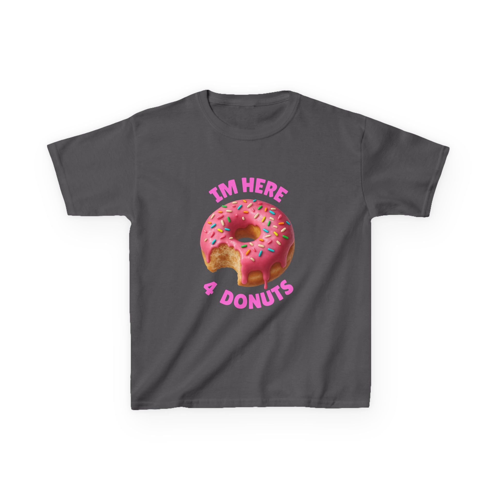 Donuts are life! Kids Tee, Fun Graphic Tee, Kids Cotton T-Shirt