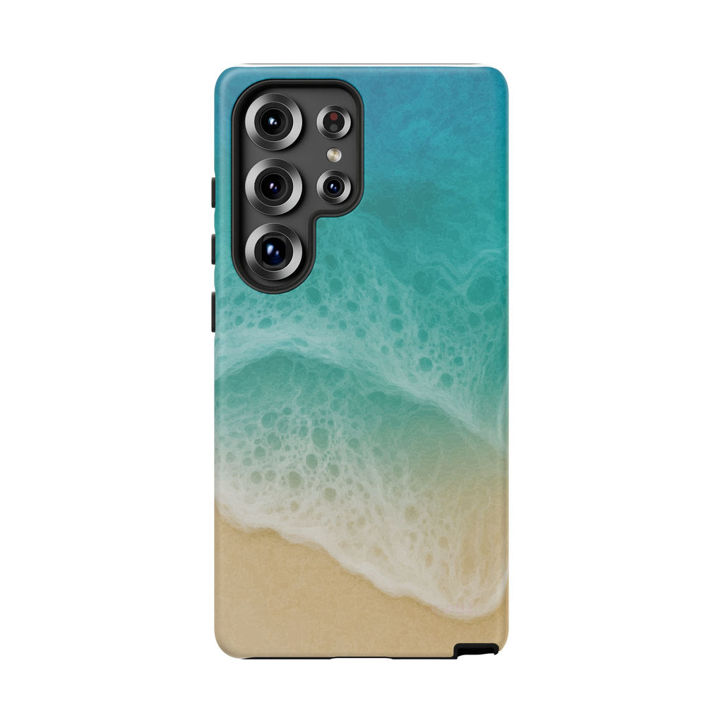 Resin Art, White Cover Design, Tough Cases, Phone Cover
