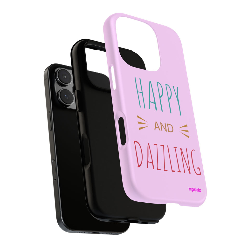 Happy Dazzling Design, Tough Cases, Phone Cover