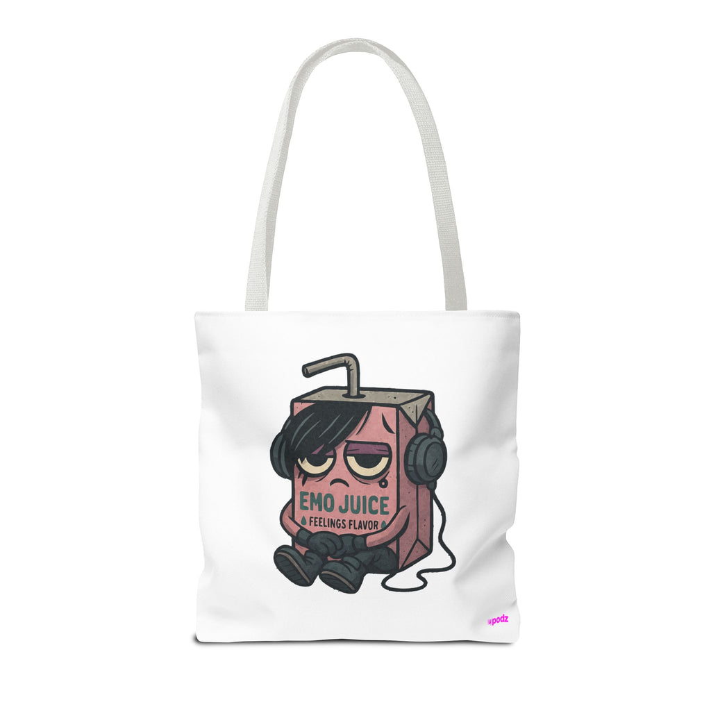 Sad Emo Tote Bag - Quirky Fun Bag