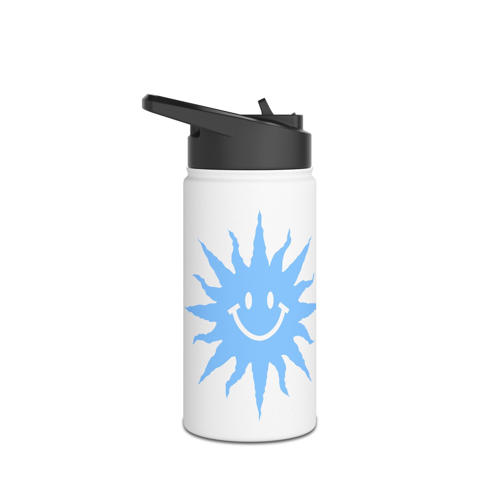 Smiley face - Stainless Steel Water Bottle