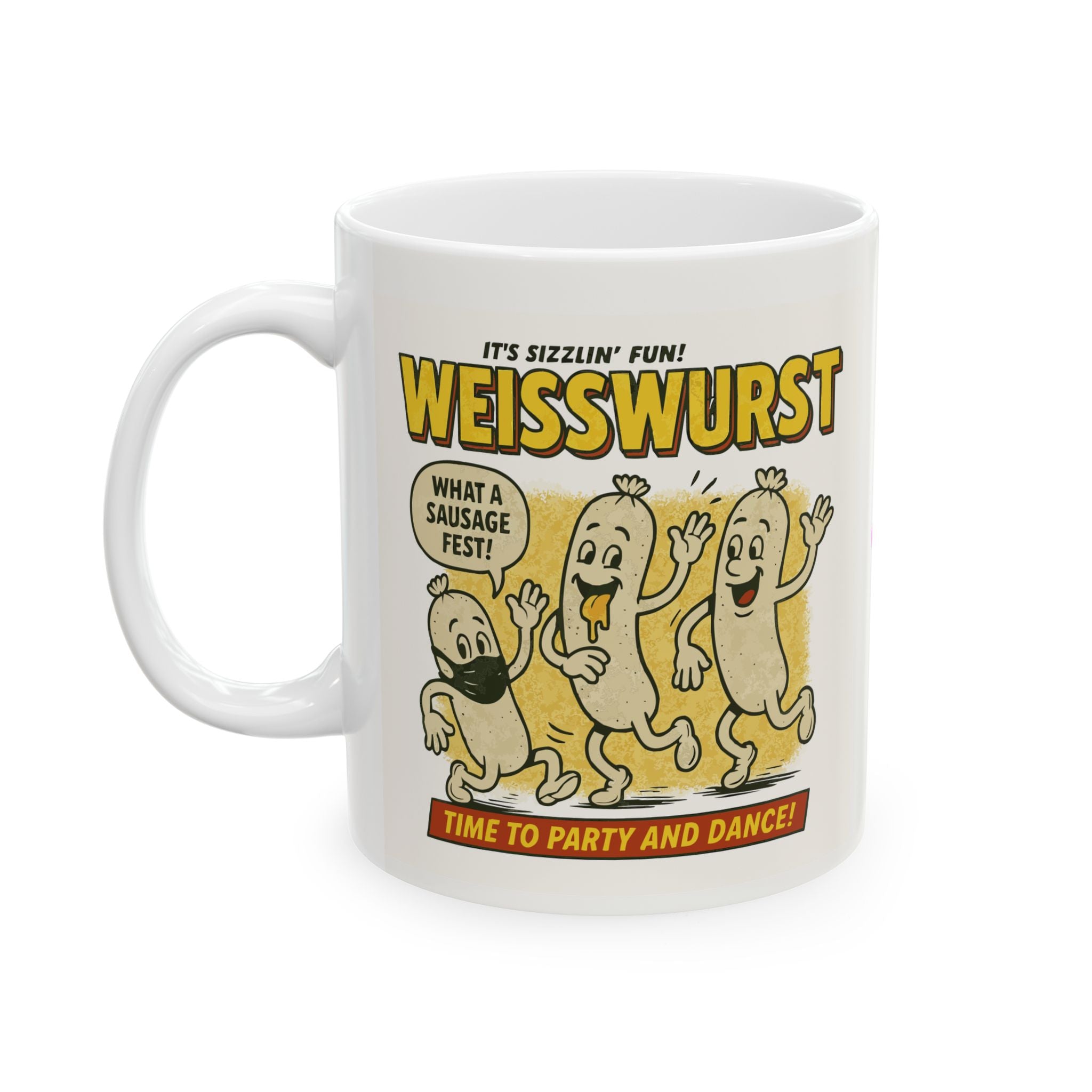 Weiner Fest Ceramic Mug |  Personalized Mug