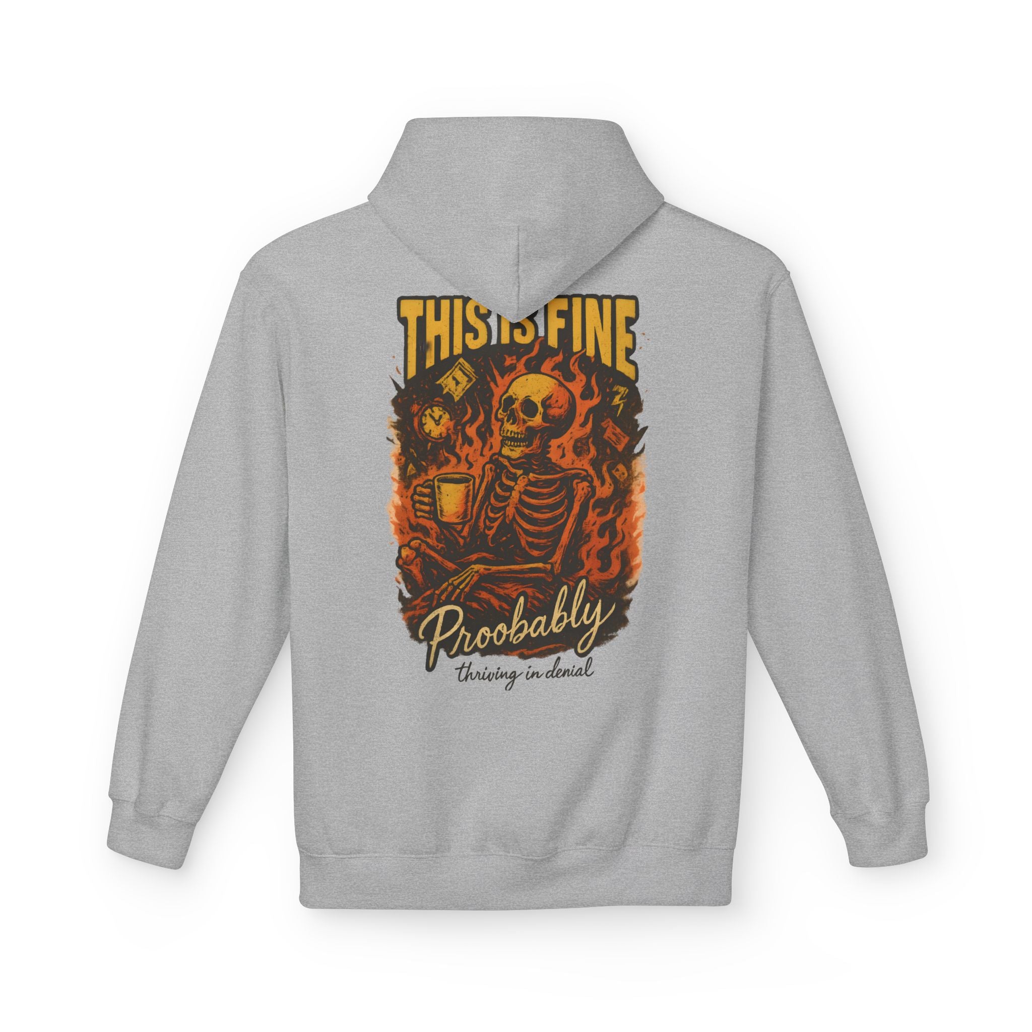 This is fine, Probably Hoodie