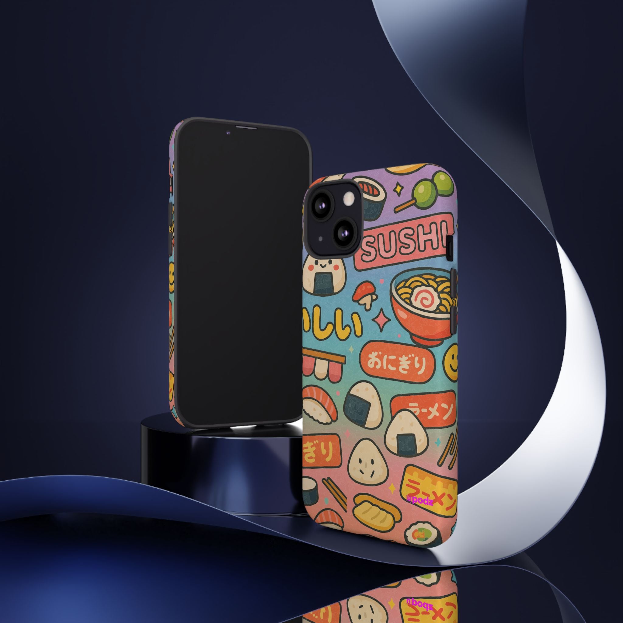 I love Sushi, White Cover Design, Tough Cases, Phone Cover