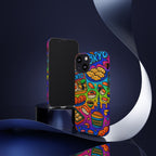 Bento Box, White Cover Design, Tough Cases, Phone Cover