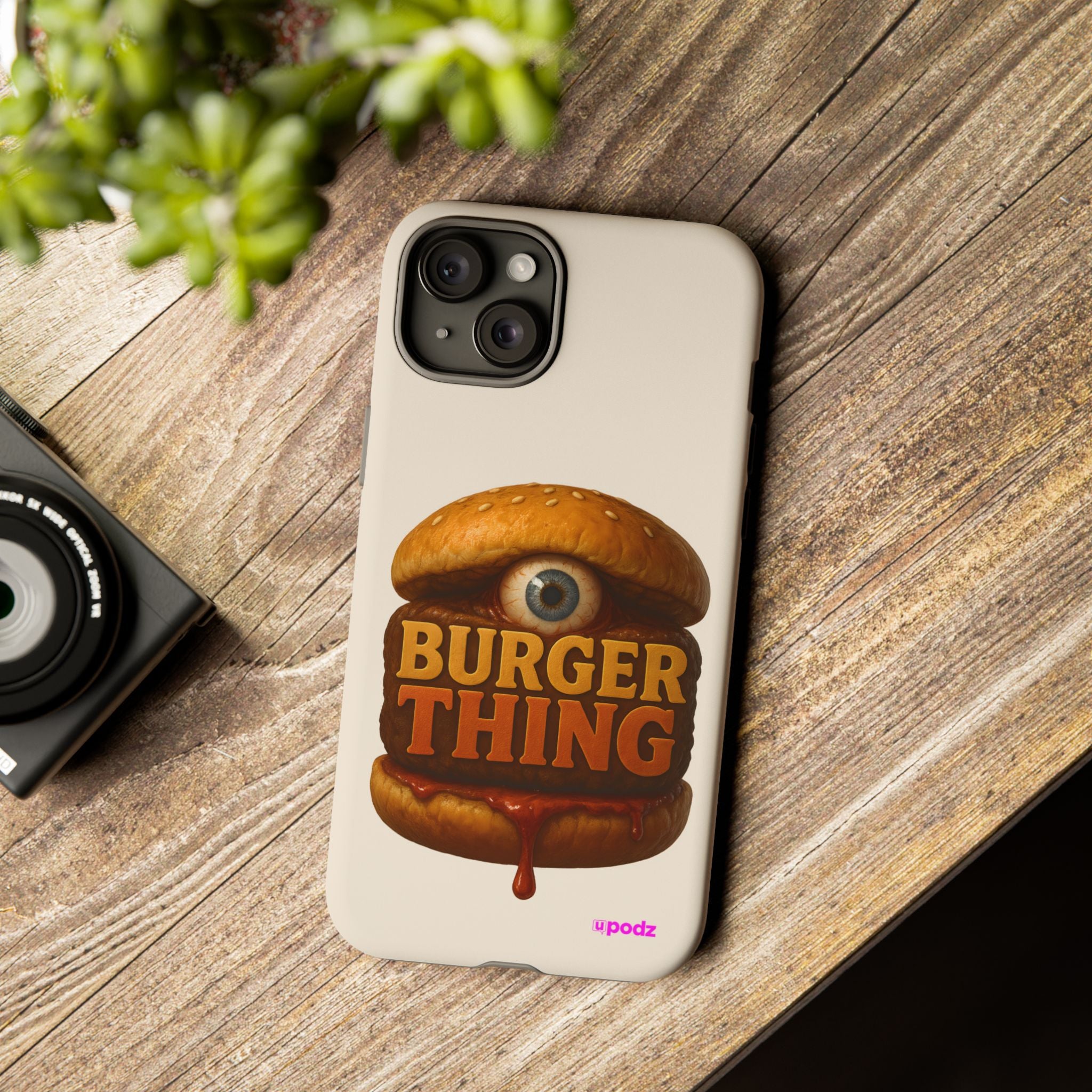 Burger Thing Design, Tough Cases, Phone Cover