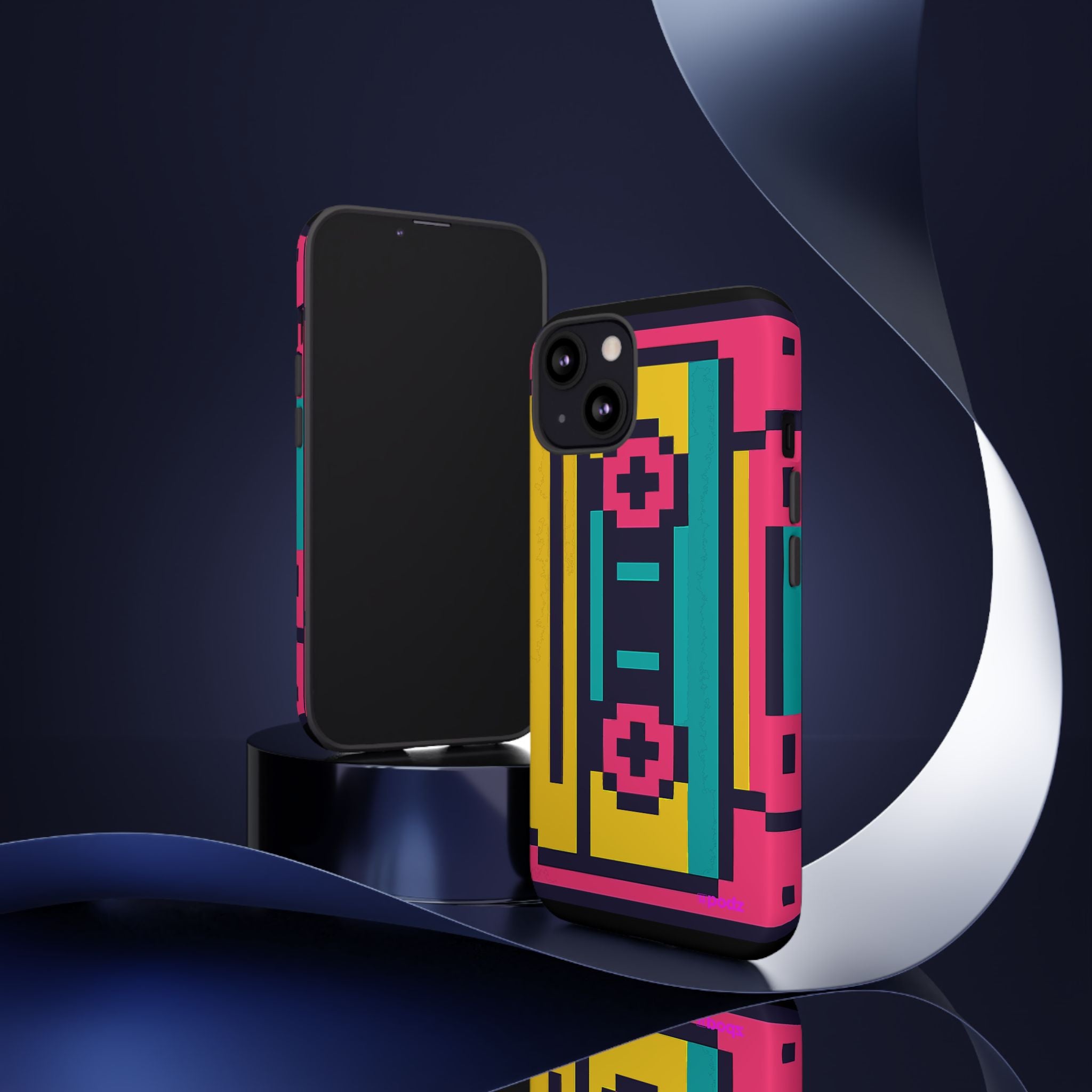 Retro tape Design, Tough Cases, Phone Cover