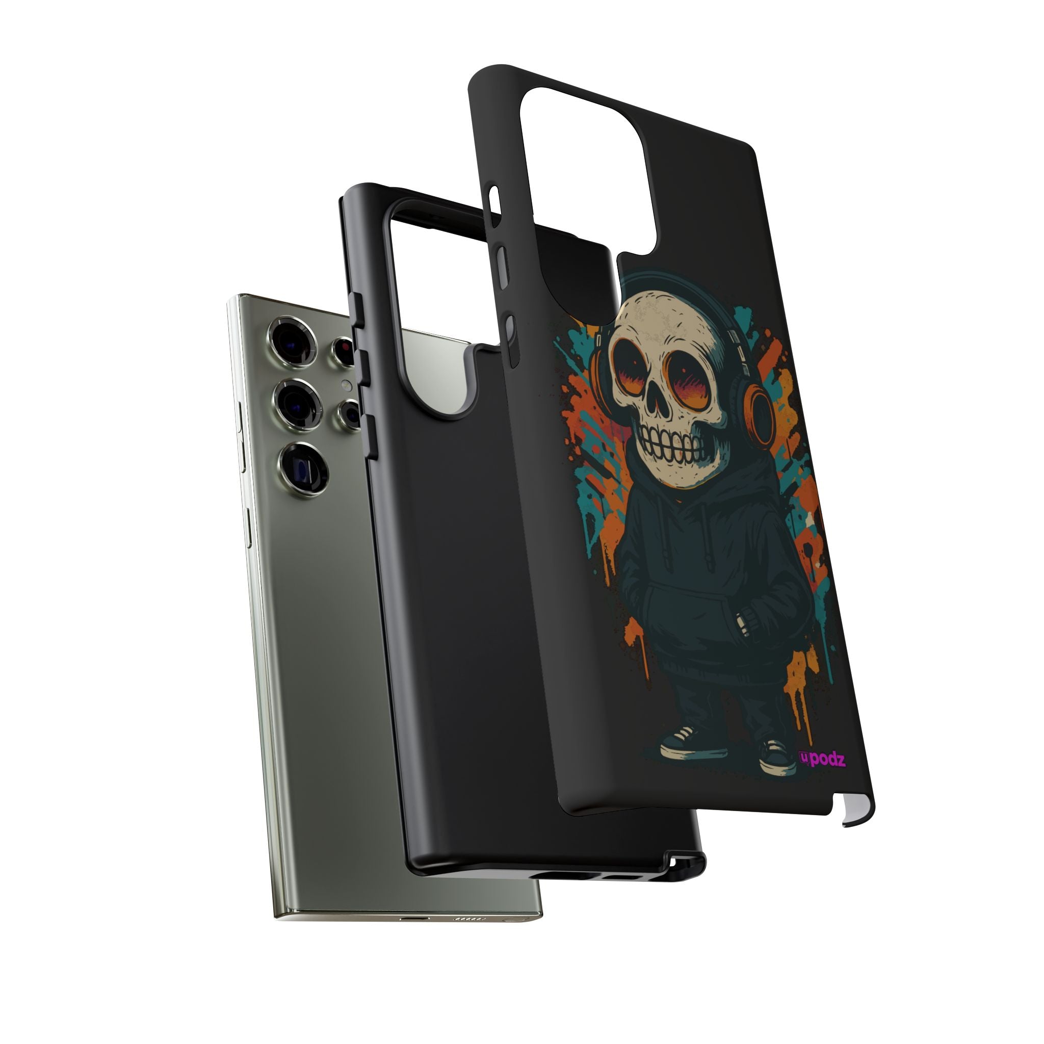 Skull Vibes Design, Tough Cases, Phone Cover