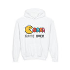 Game Over Youth Hooded Sweatshirt, Casual Wear