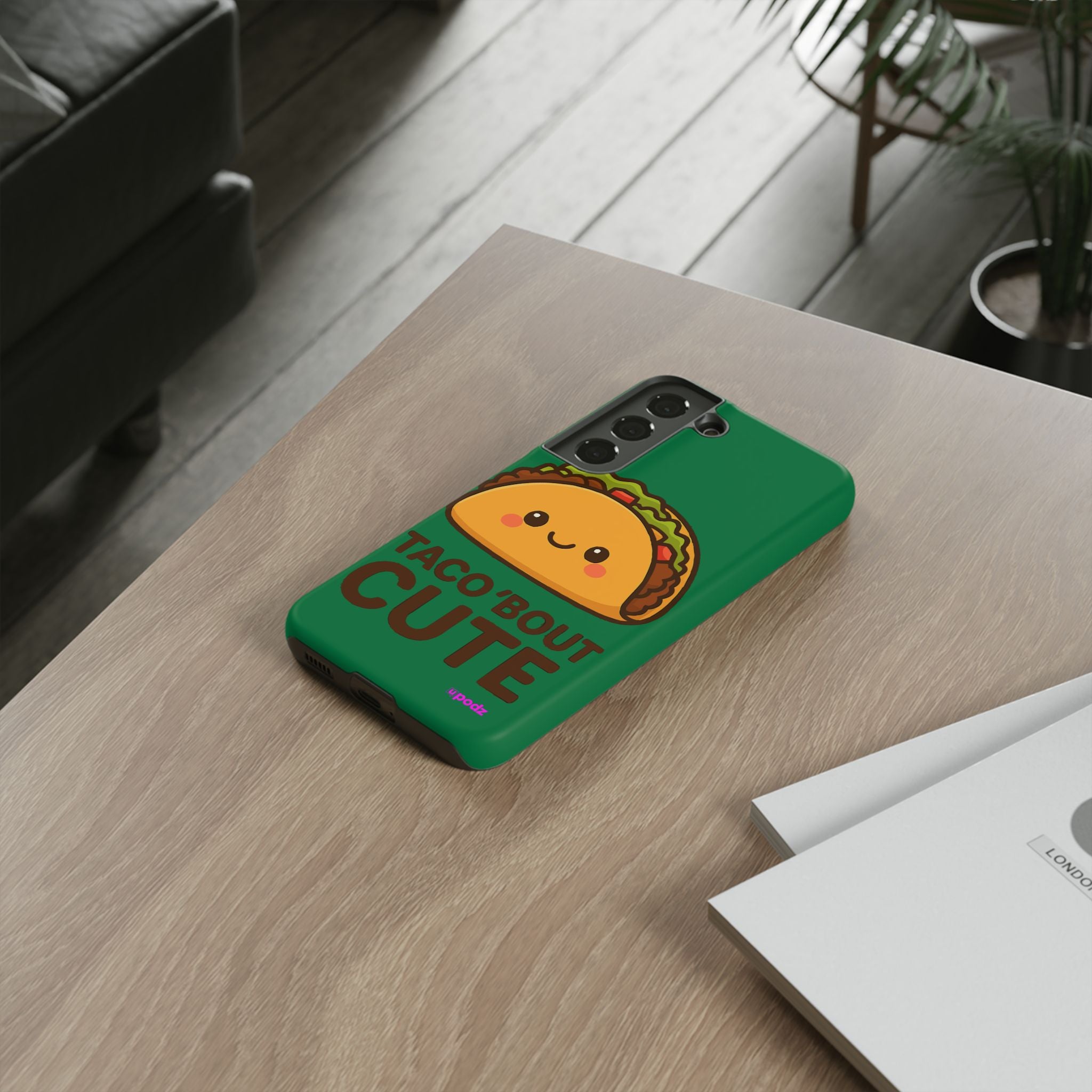Cute Taco Design, Tough Cases, Phone Cover