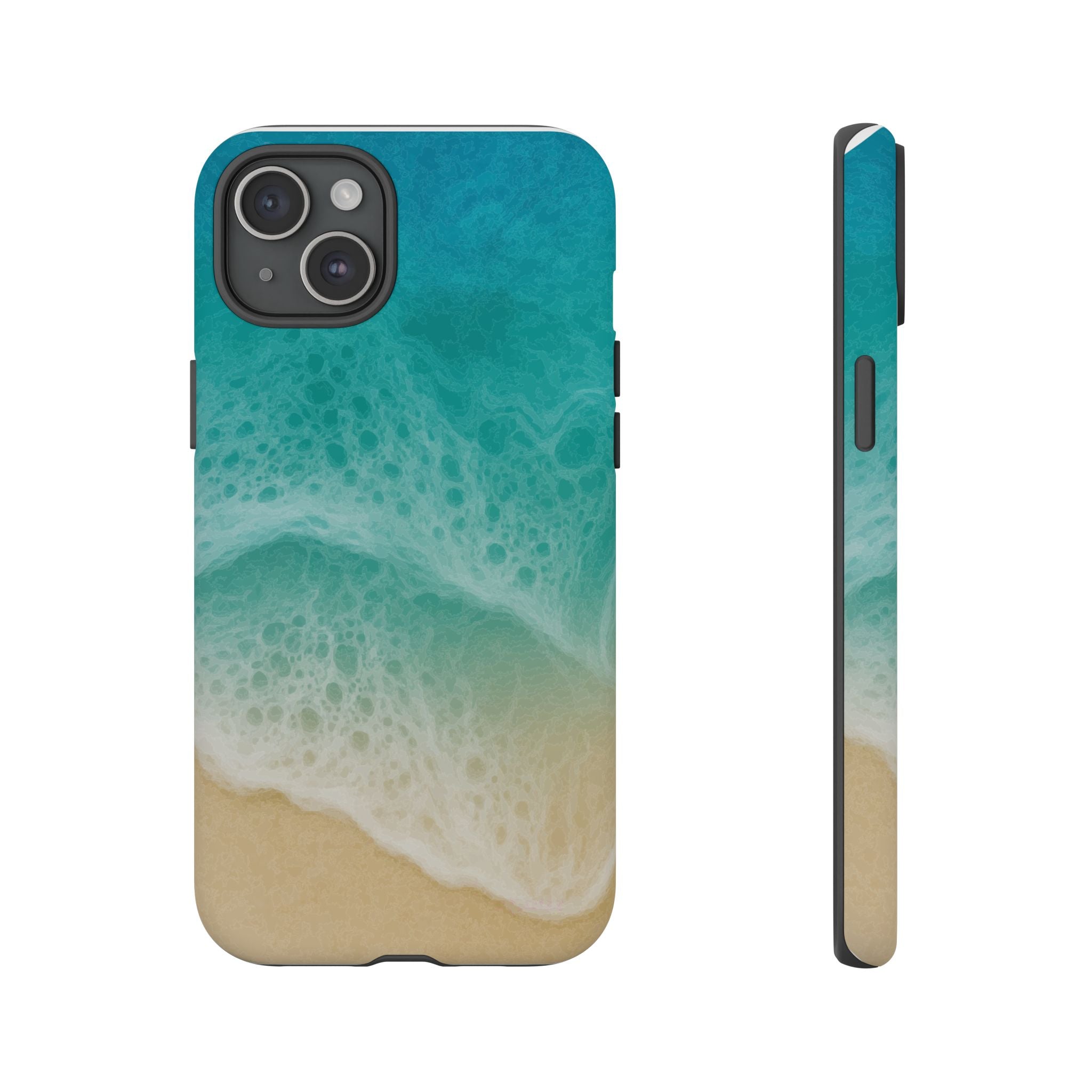 Resin Art, White Cover Design, Tough Cases, Phone Cover