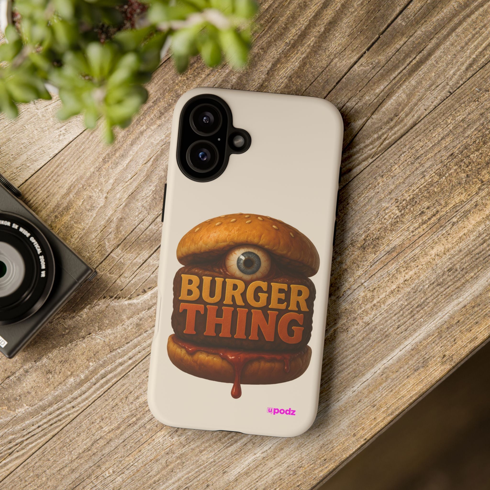 Burger Thing Design, Tough Cases, Phone Cover