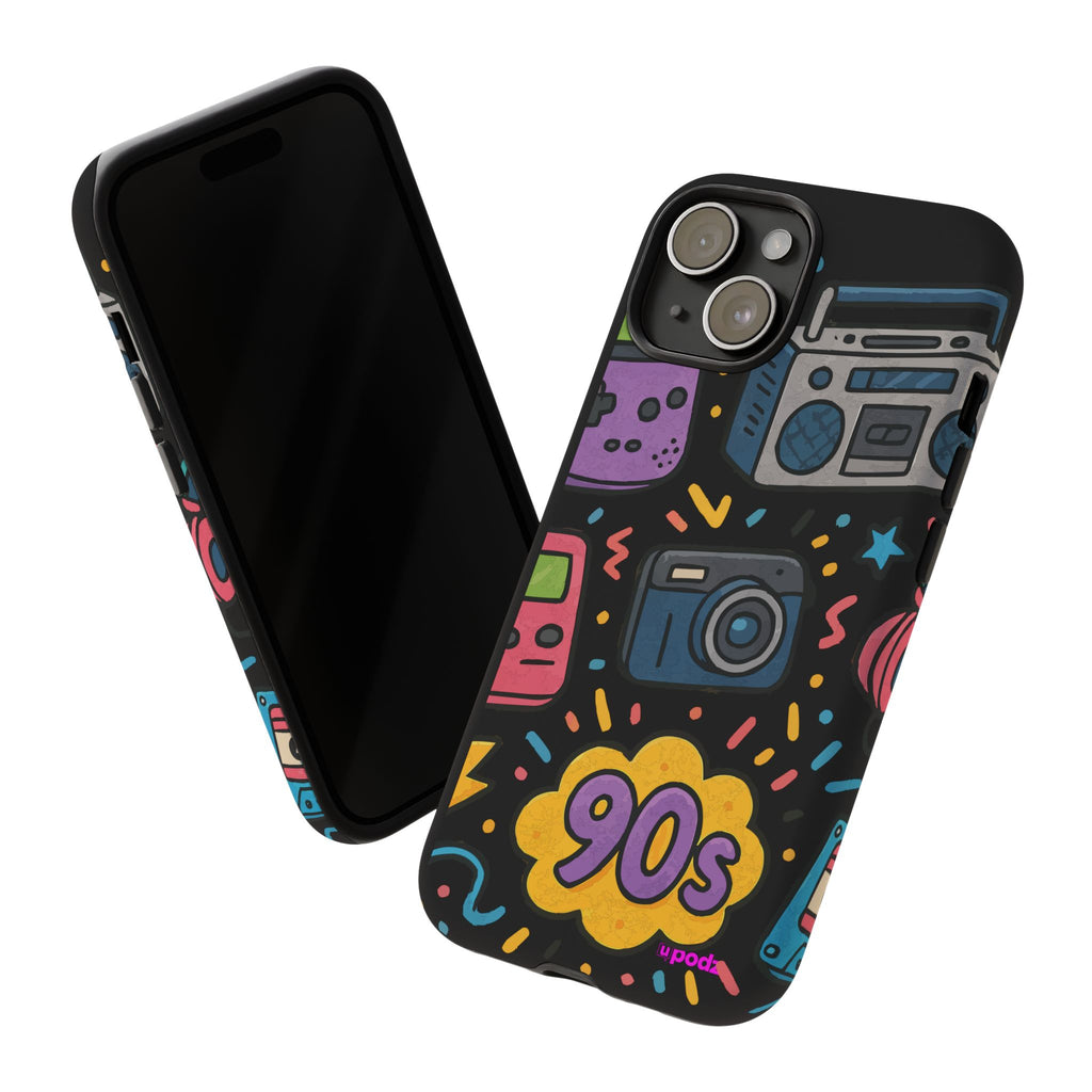 Retro 90's Design, Tough Cases, Phone Cover
