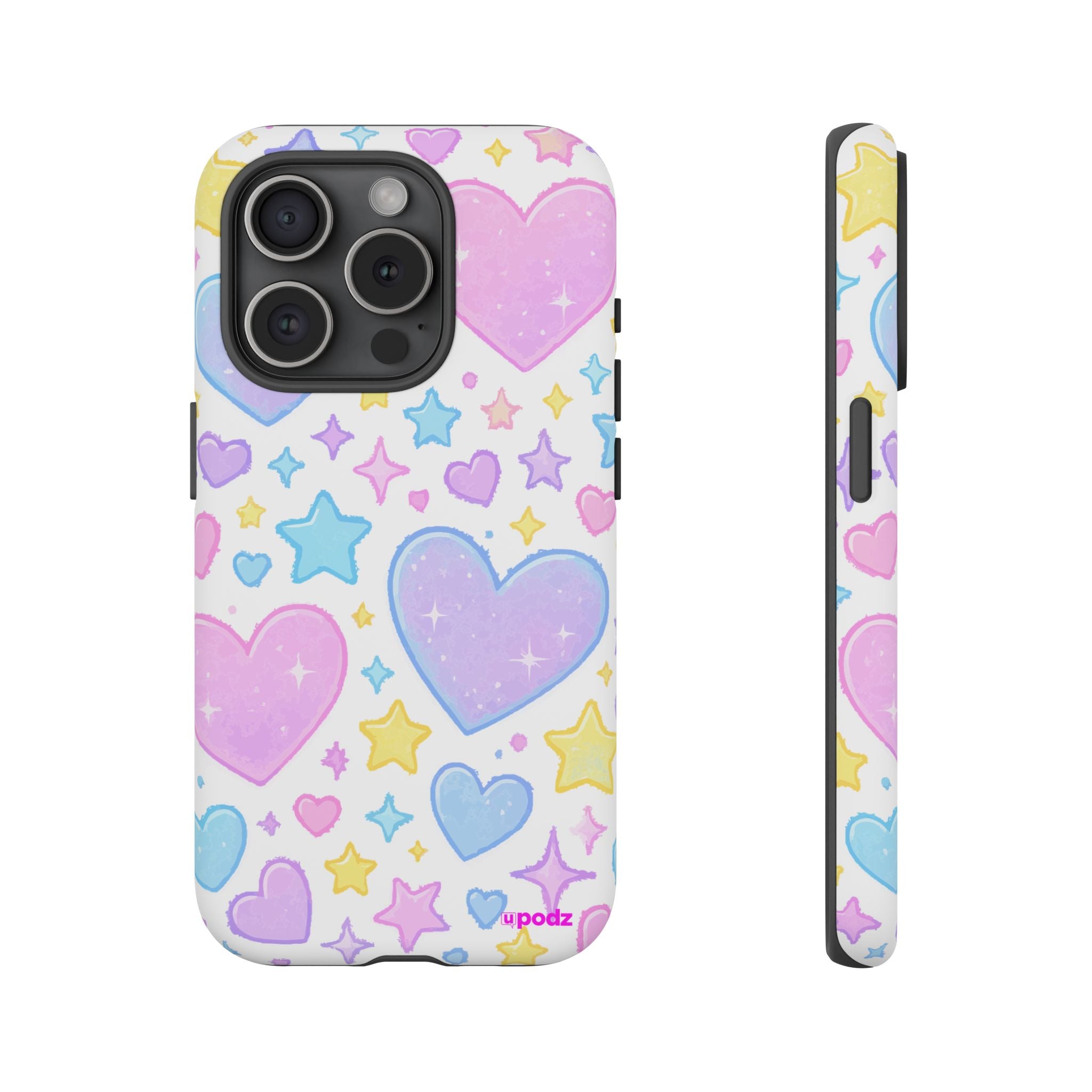 Colourful Doodle Design, Tough Cases, Phone Cover