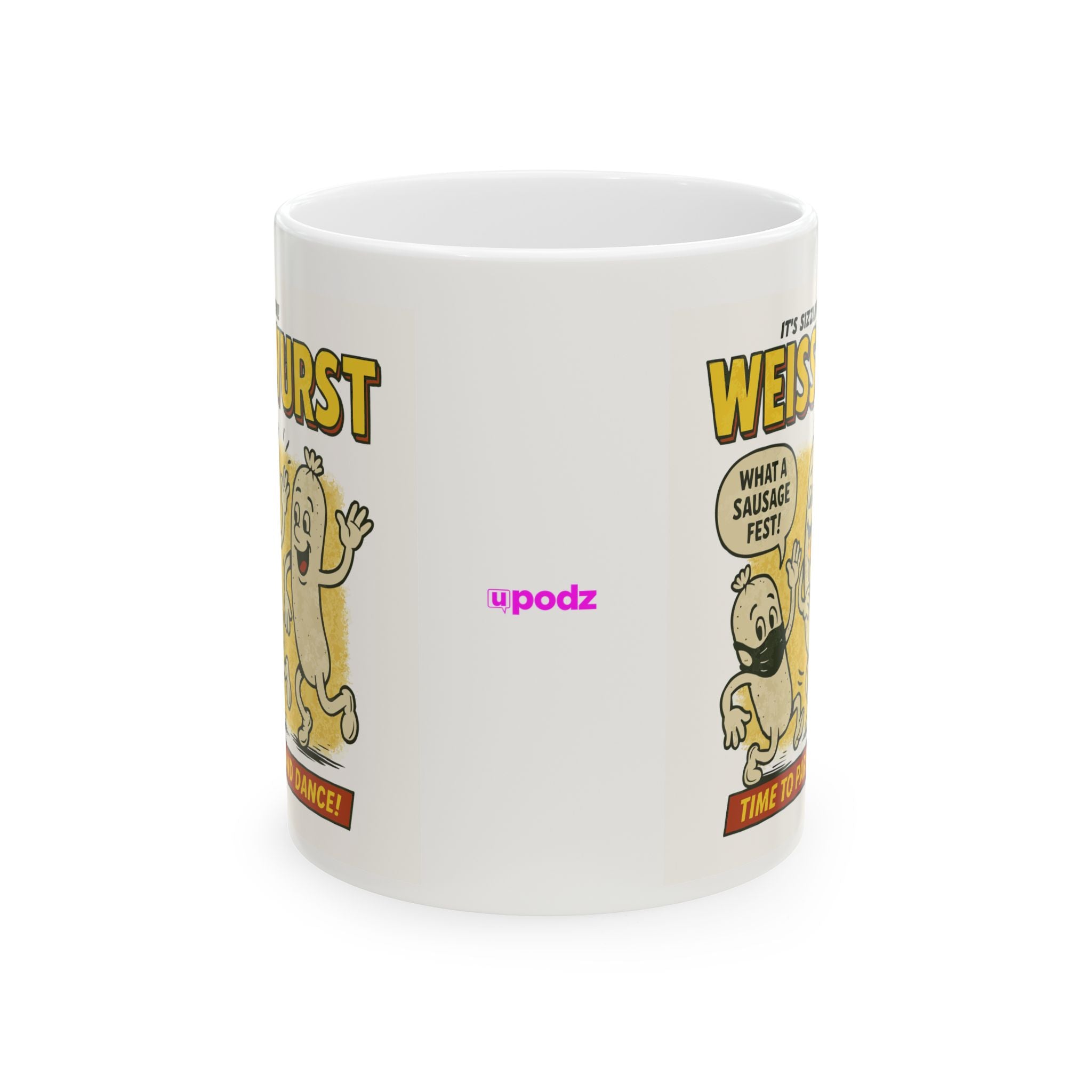 Weiner Fest Ceramic Mug |  Personalized Mug