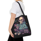 Skully Headphones Tote Bag - Quirky Fun Bag
