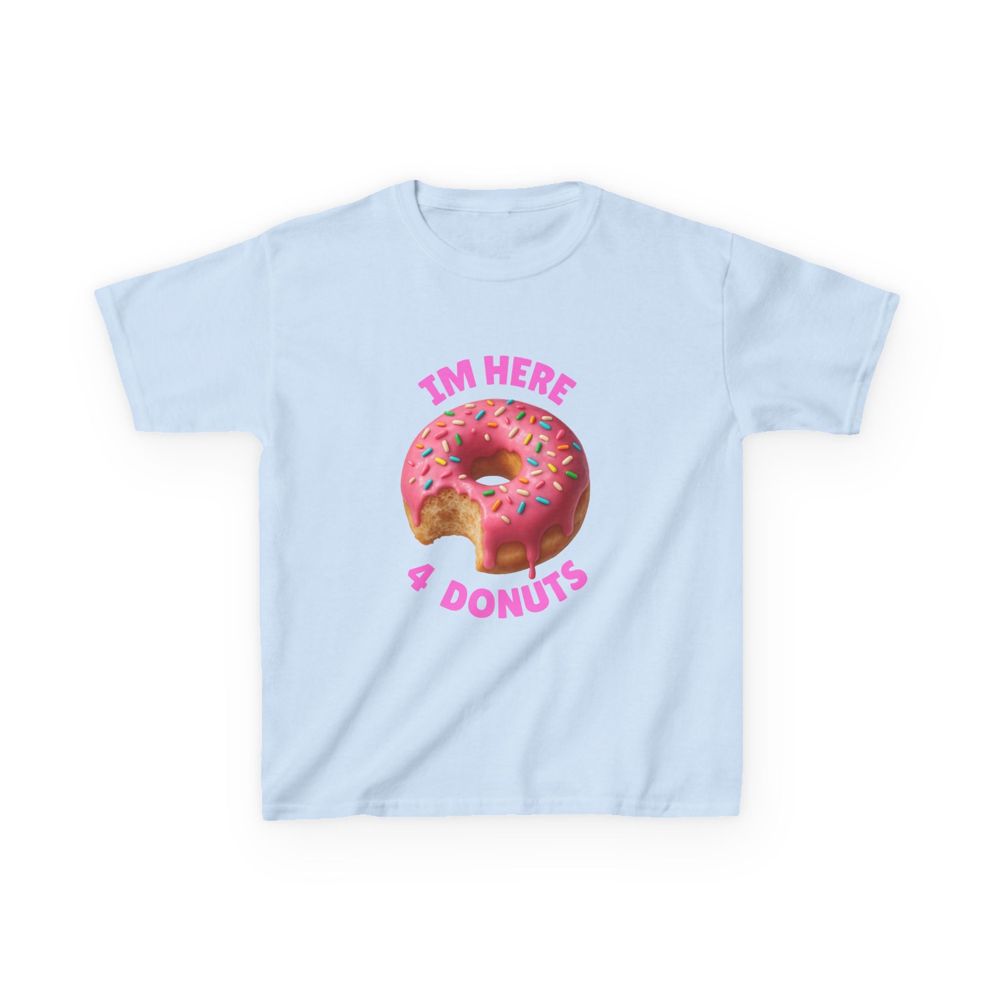 Donuts are life! Kids Tee, Fun Graphic Tee, Kids Cotton T-Shirt