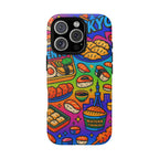 Bento Box, White Cover Design, Tough Cases, Phone Cover