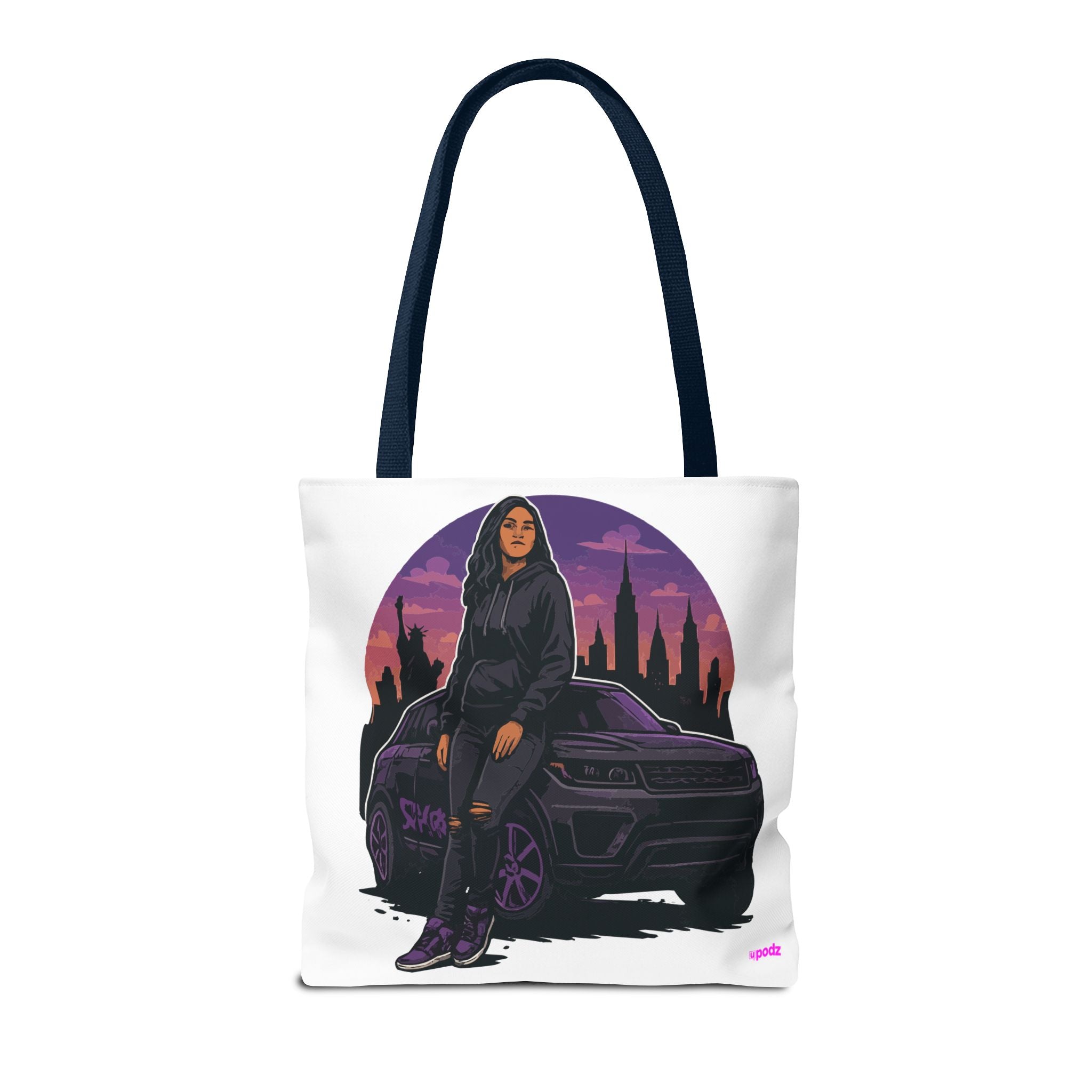 Just Cruzin Tote Bag - Quirky Fun Bag