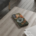 Floral Design White Cover Design, Tough Cases, Phone Cover