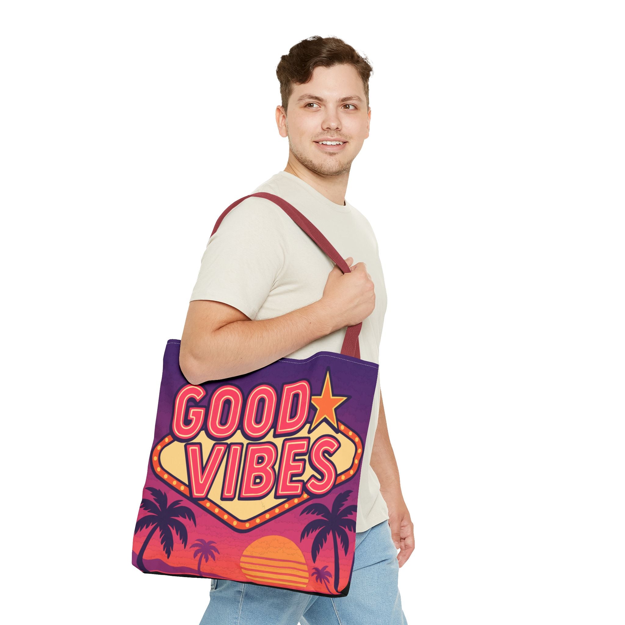 Good Vibes Tote Bag - Quirky Fun Bag