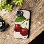 Red Cherry Design, Tough Cases, Phone Cover