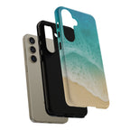 Resin Art, White Cover Design, Tough Cases, Phone Cover