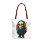 Skull Vibes Tote Bag - Quirky Fun Bag