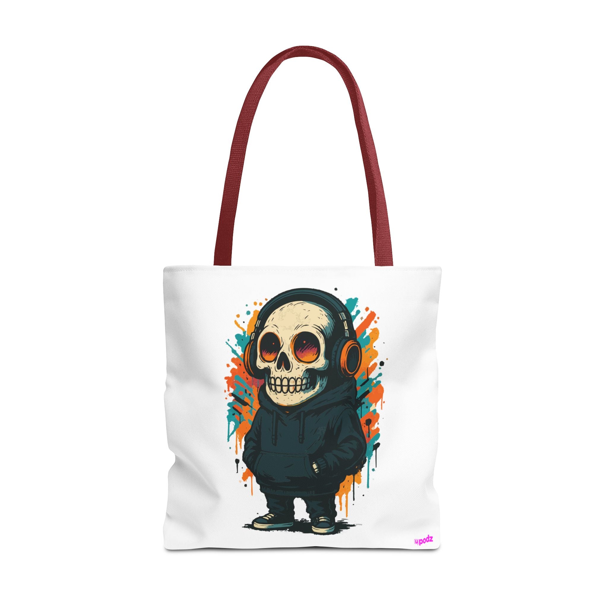 Skull Vibes Tote Bag - Quirky Fun Bag