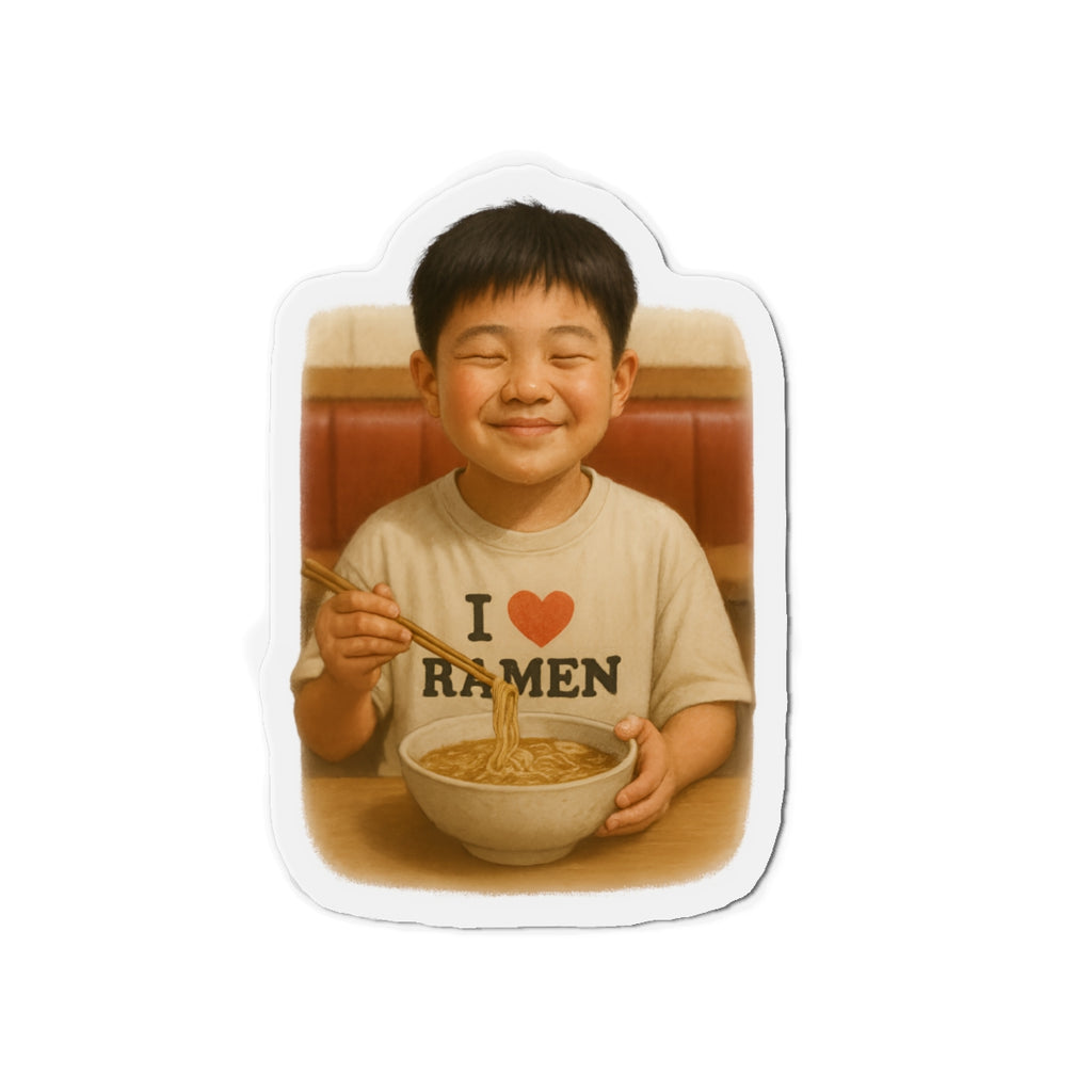 Ramen Lover Die-Cut Magnets, Fun Fridge Magnet