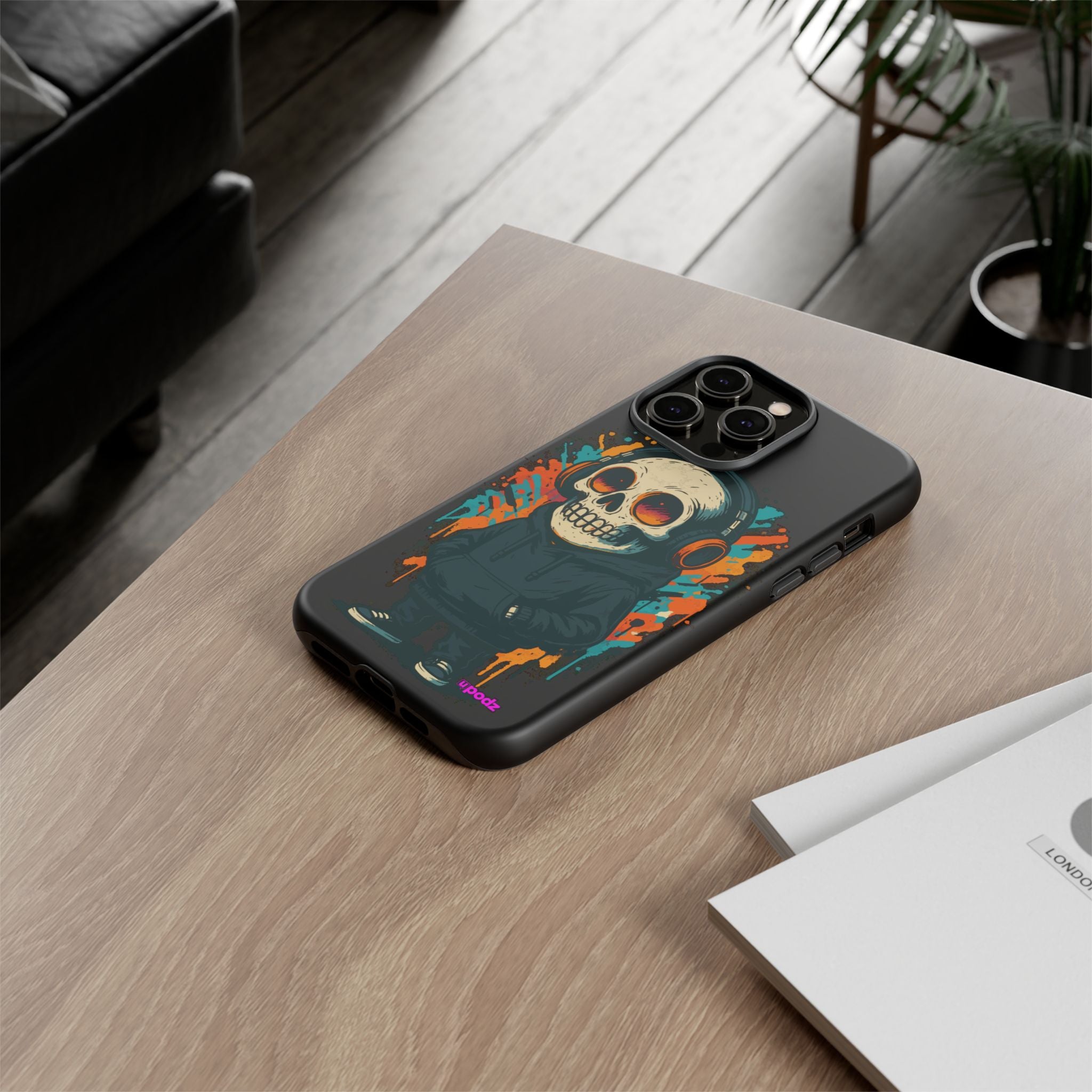Skull Vibes Design, Tough Cases, Phone Cover