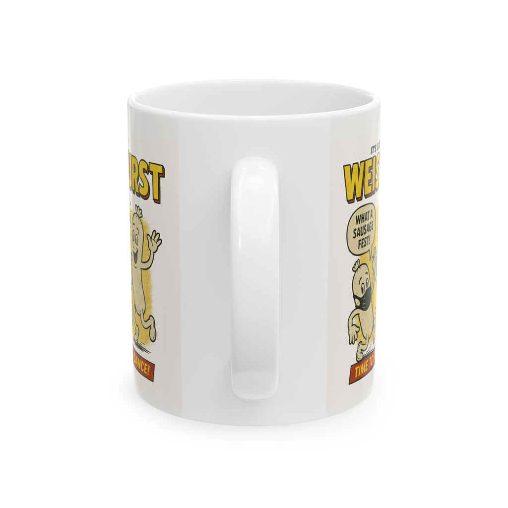 Weiner Fest Ceramic Mug |  Personalized Mug