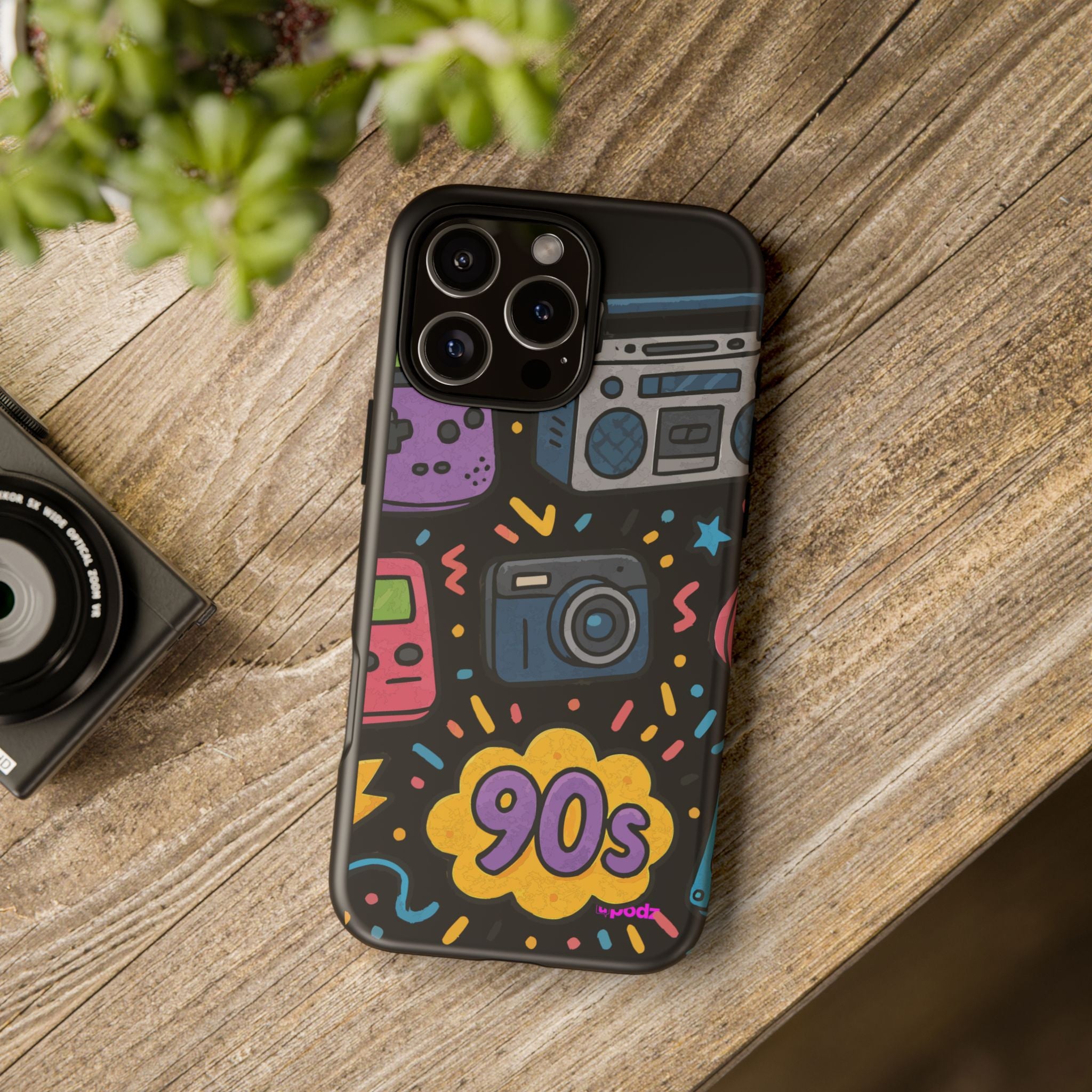 Retro 90's Design, Tough Cases, Phone Cover