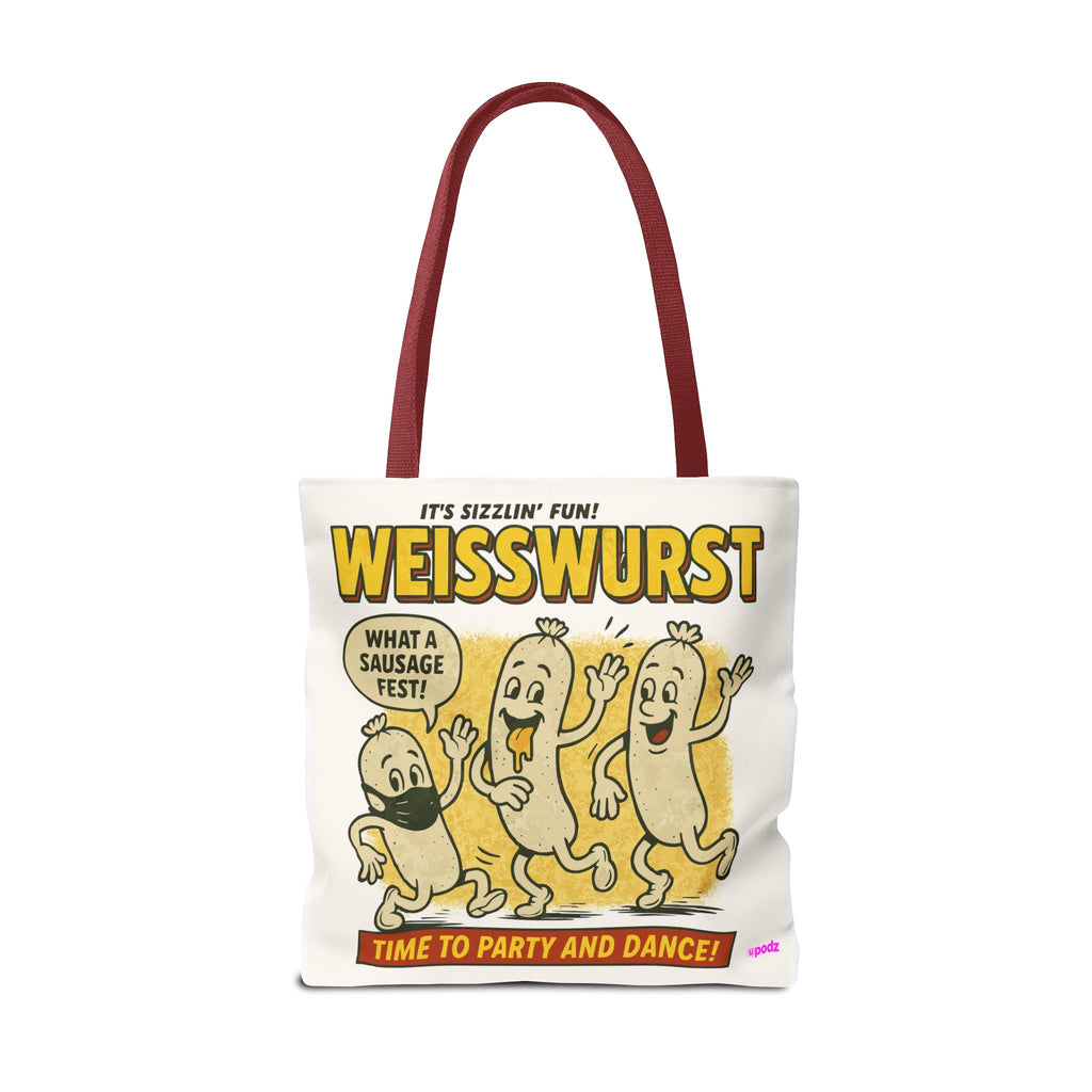 Weiner Fest Tote Bag - Quirky Fun Bag