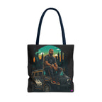 Hanging Out Tote Bag - Quirky Fun Bag