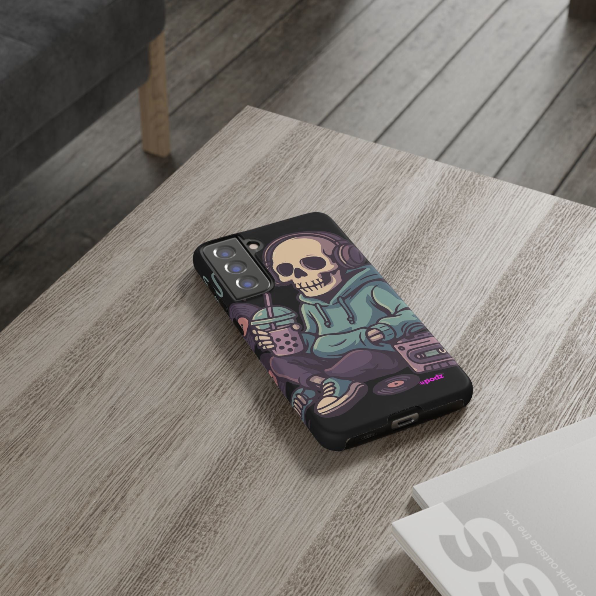 Skull Headphones Design, Tough Cases, Phone Cover