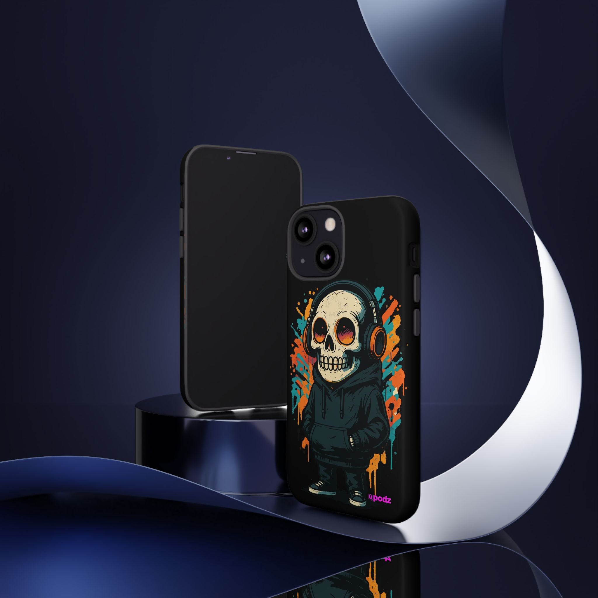 Skull Vibes Design, Tough Cases, Phone Cover