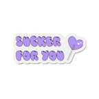 Cute Die-Cut Magnet - "Sucker For You" - Perfect Gift, Fridge Magnet