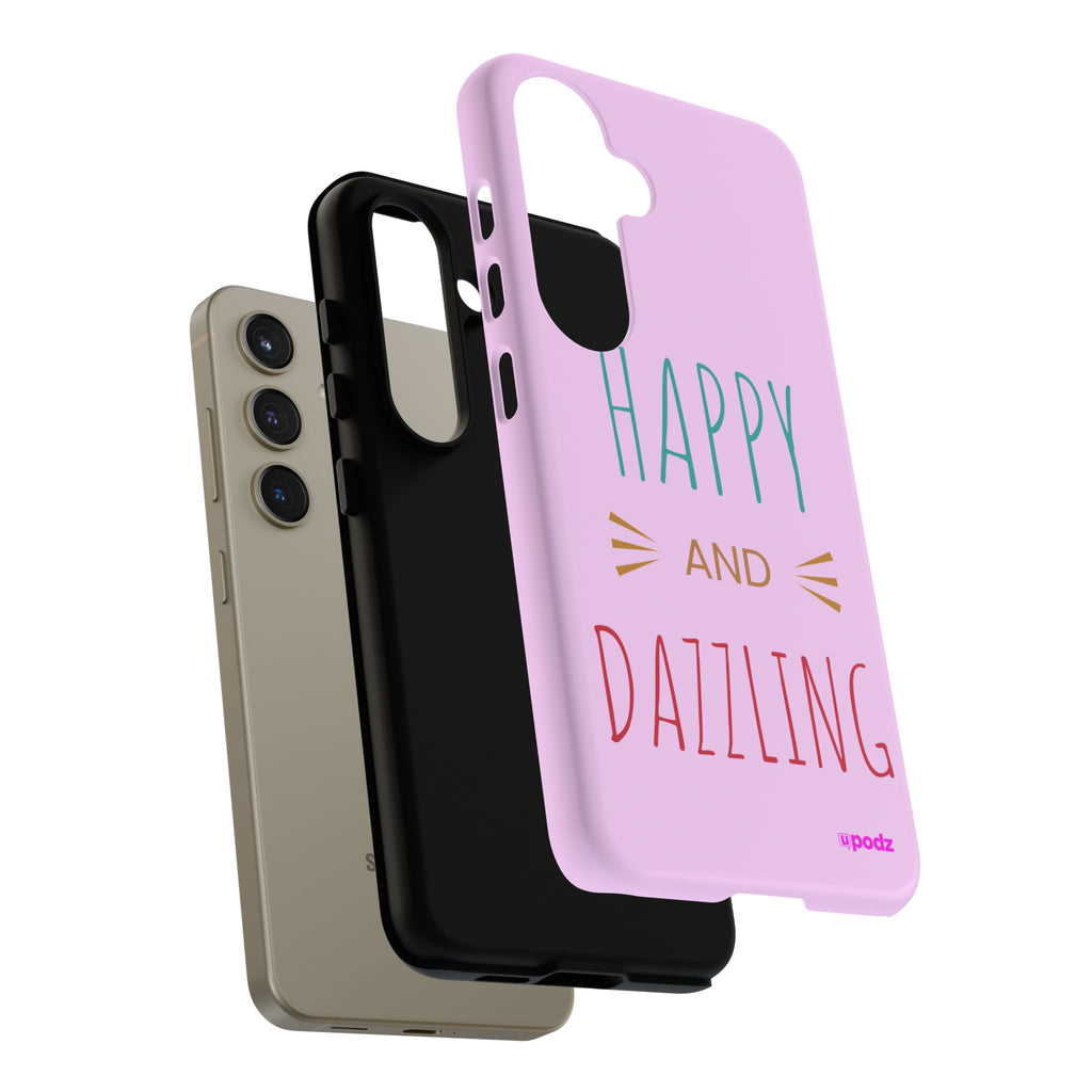 Happy Dazzling Design, Tough Cases, Phone Cover