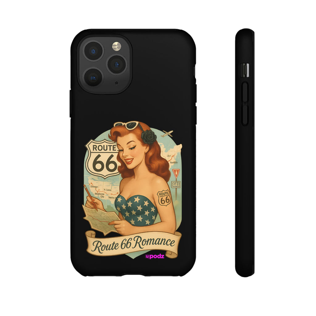 Route 66 Design, Tough Cases, Phone Cover, Unique Gift